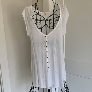 Truly Madly Deeply button down